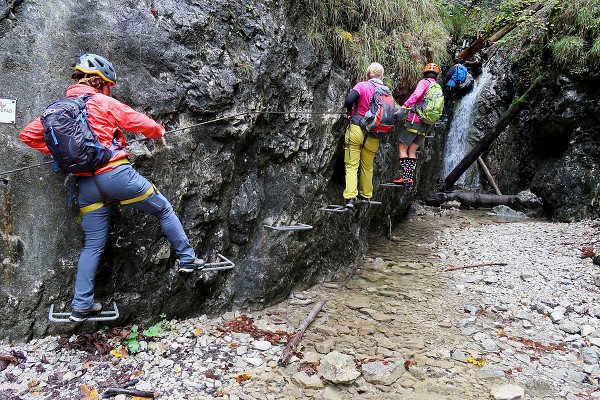 Ferrata Velký Kysel - Marušáková, Plšková, Vlčková
