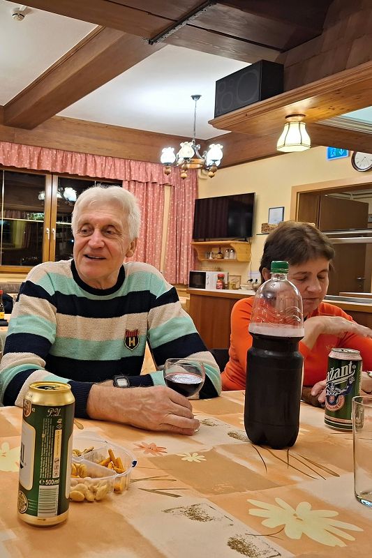 Bezručovi v jídelně